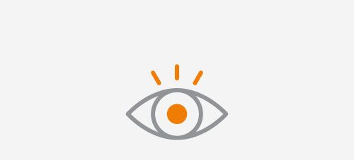 Icône de visibilité