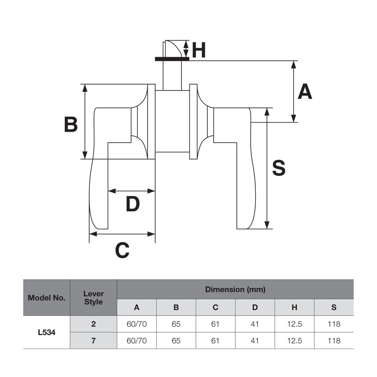 Image: VL5340 Series Product Dimension
