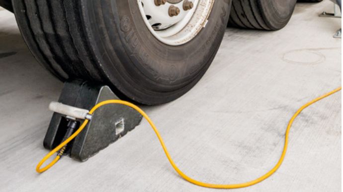 wielkeg aangesloten op leveller