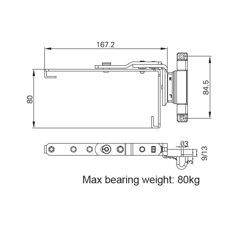 Image: Window Hinge CSJ10943600/CSJ11343600 Picture 2