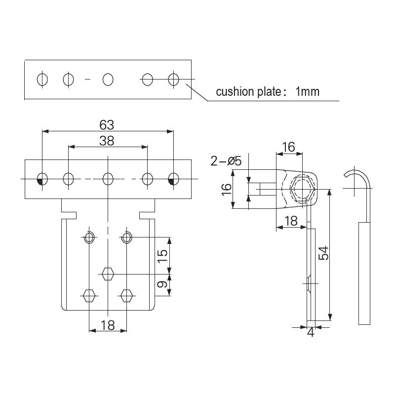 Image: Window Hinge SCJ10031400 Picture 2
