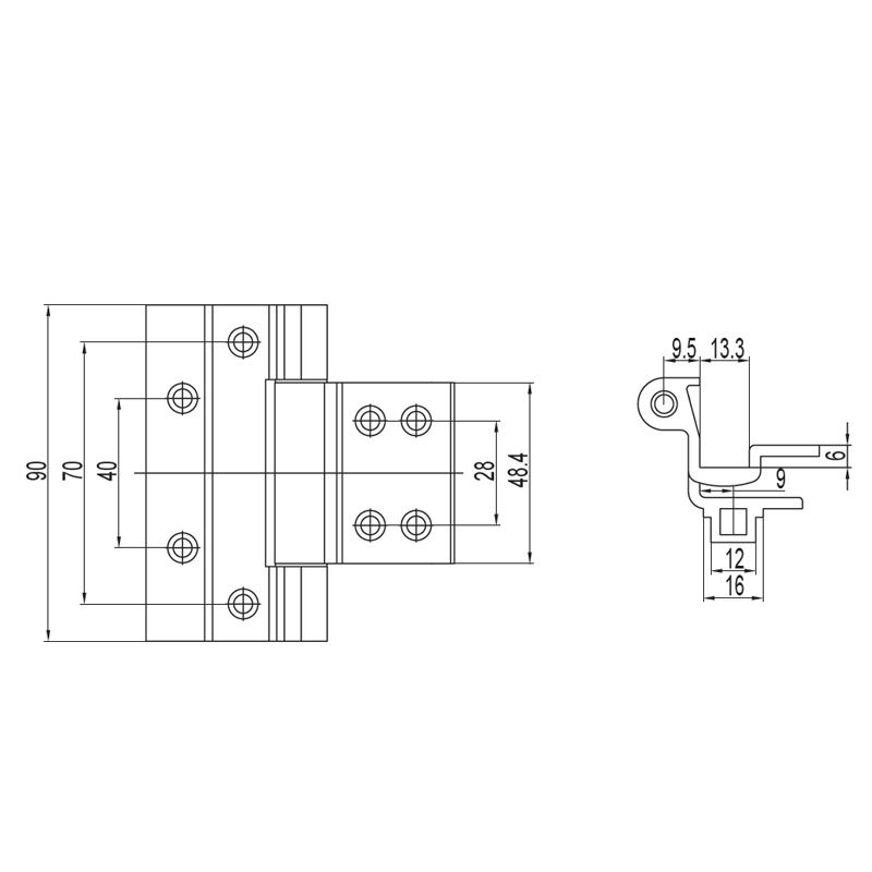 Image: Window Hinge SCJ10930100 Picture 2