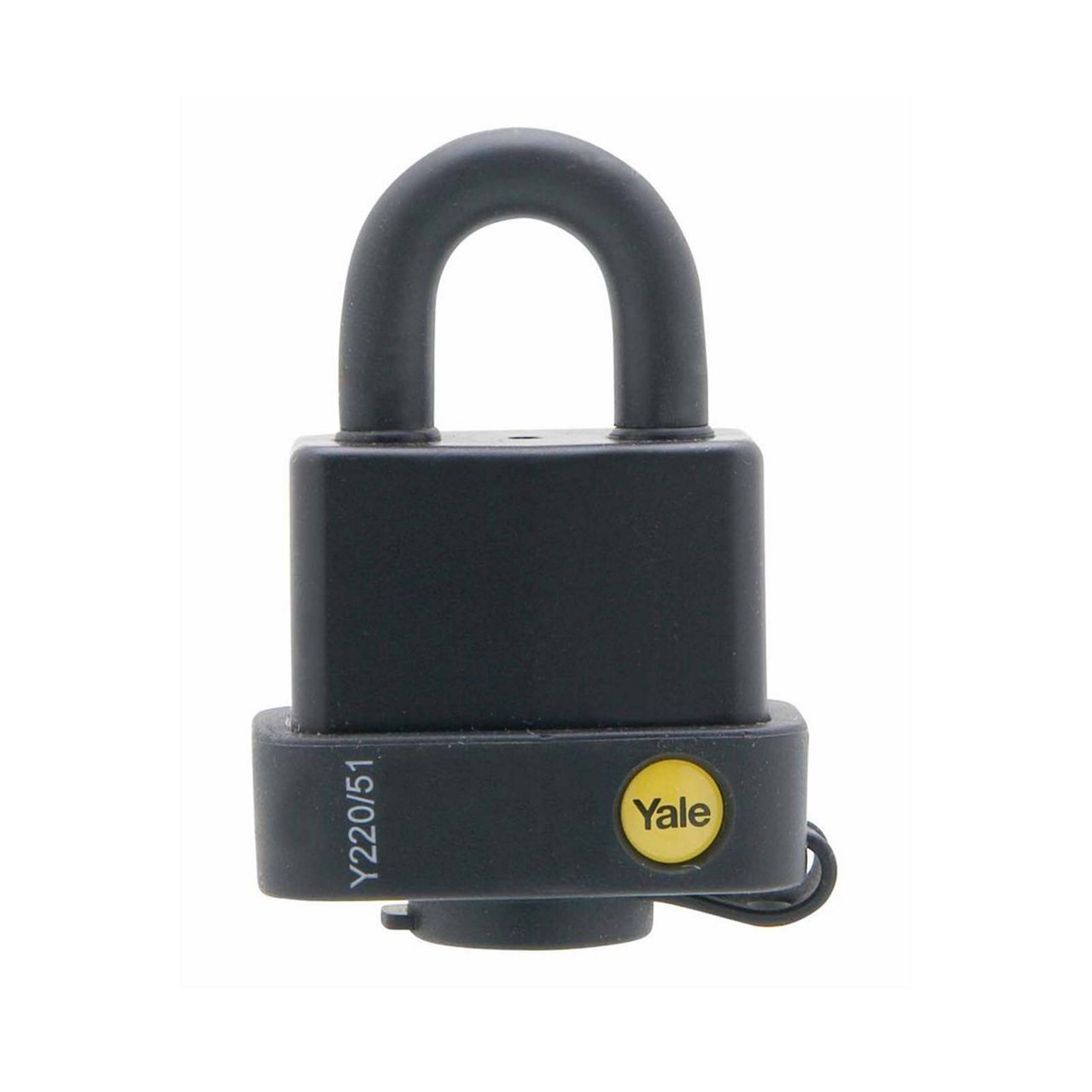 Yale Y220 Series Laminated Steel Padlocks with Cover and Steel Shackle