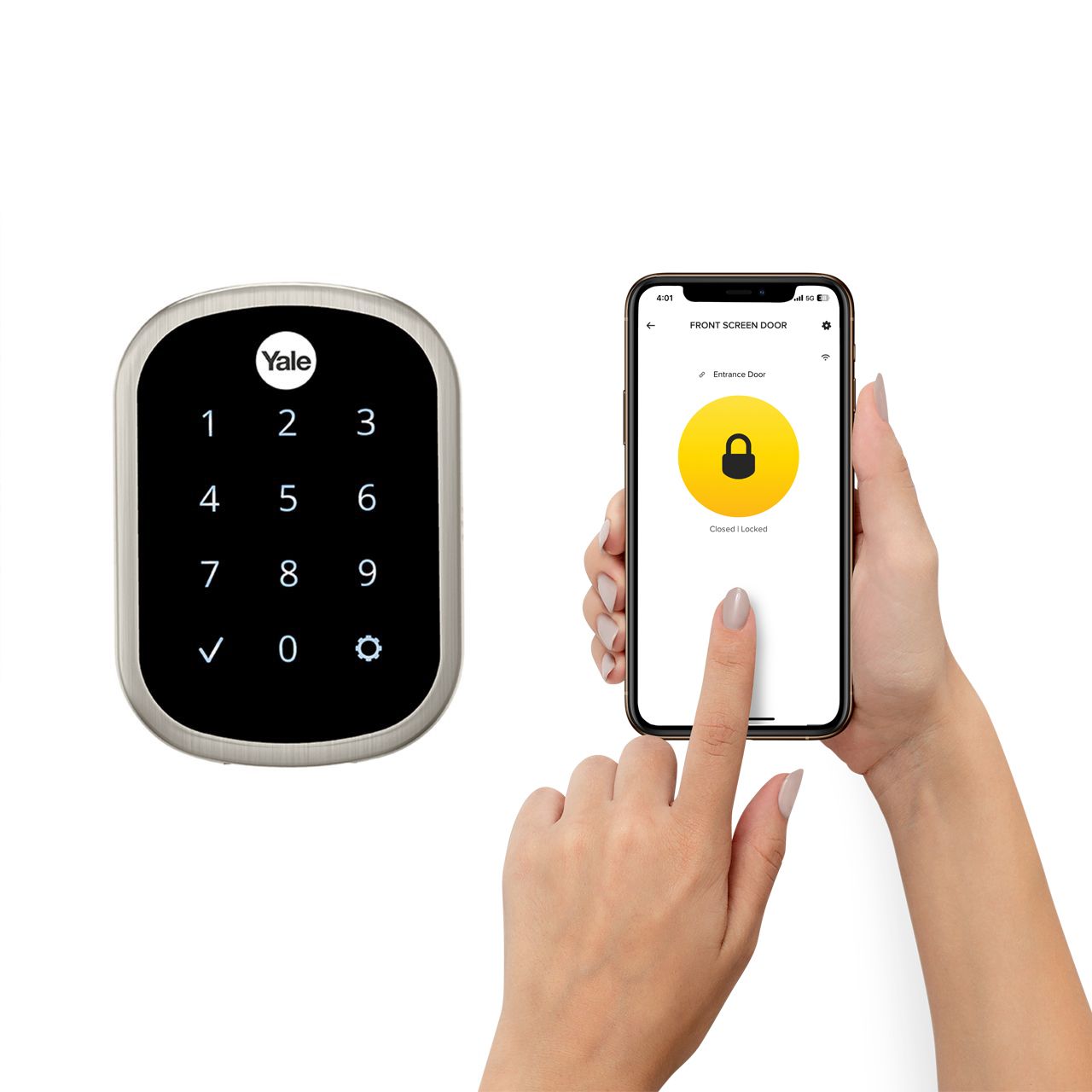 Image: Yale Assure Lock SL with Yale Home App