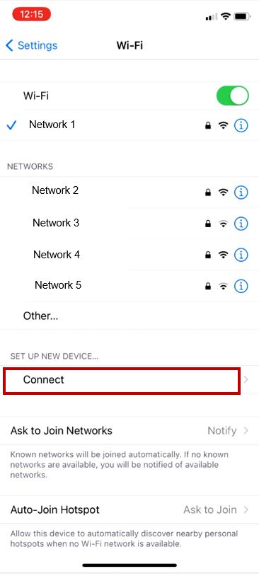 Met Wi-Fi verbinden