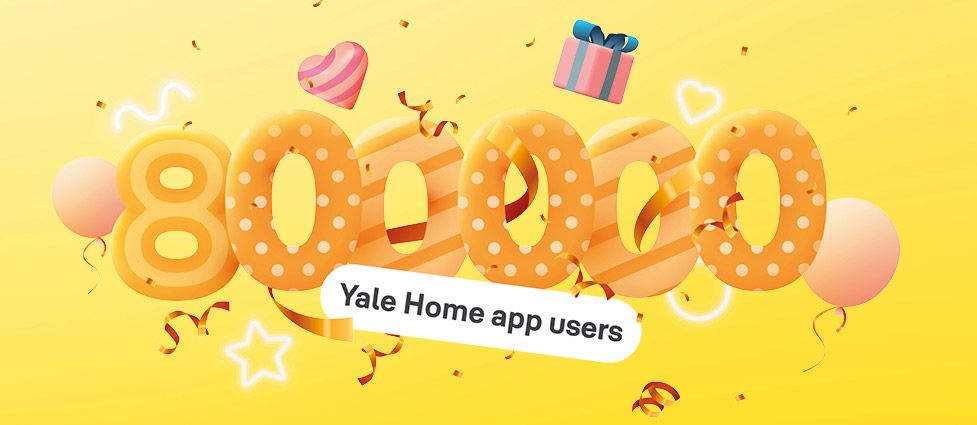Yale Home app celebrations