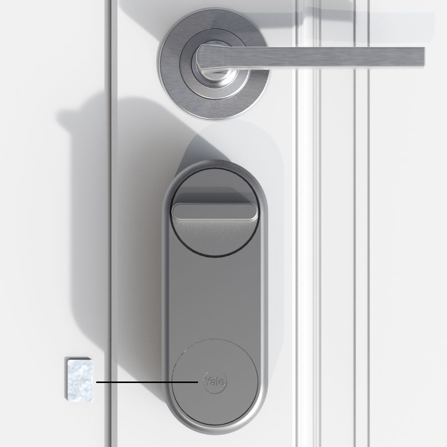 DoorSense positie installatie Linus slim deurslot