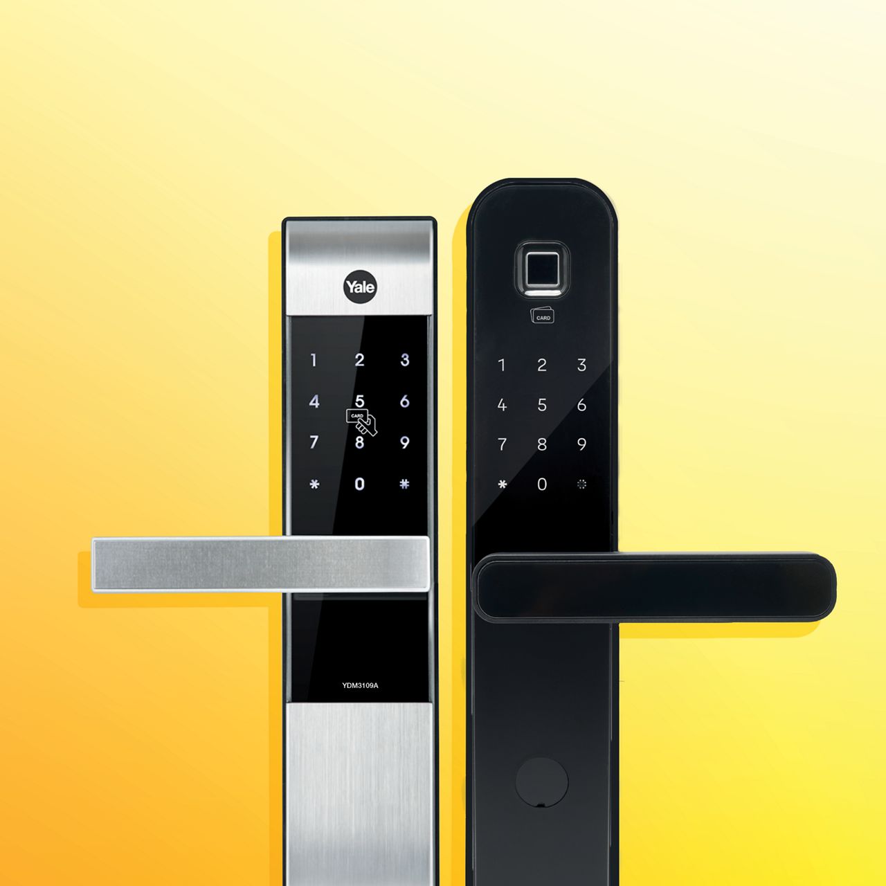 YDM3109A and YDM7220 Smart Mortice Locks