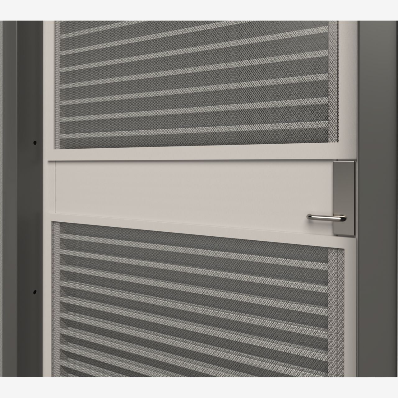 Image: Z Shaped Louvre Door - Interior view